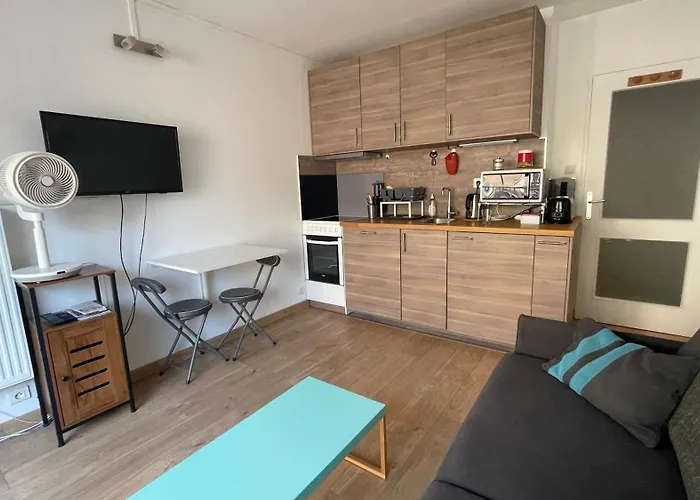 Plein Centre, Calme, Parking Inclus, Piscine Et Gardien Daire *